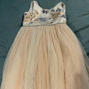 Iris and ivy flower girl dress